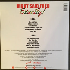 Right Said Fred ‎– Exactly!  (2017)