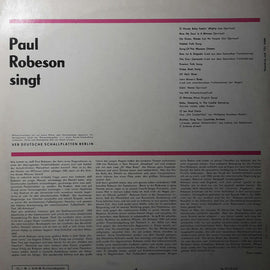 Paul Robeson ‎– Paul Robeson Singt  (1969)