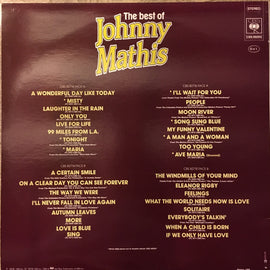 Johnny Mathis ‎– The Best Of Johnny Mathis  (1978)