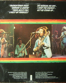 Bob Marley And The Wailers* ‎– Live!