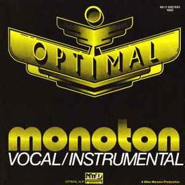 Optimal ‎– Monoton  (1983)     7"