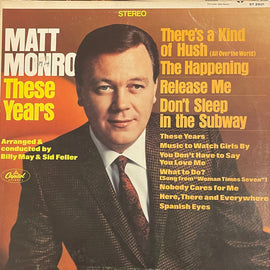 Matt Monro – These Years  (1967)