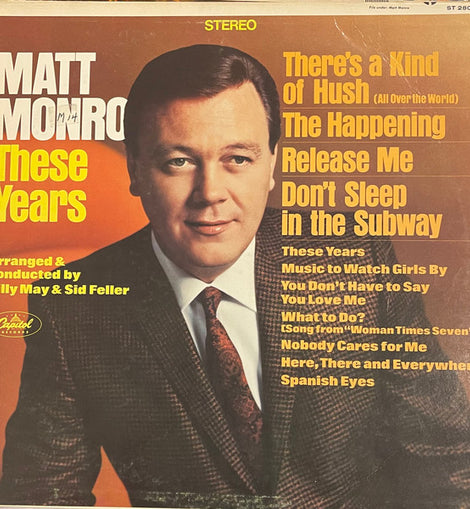 Matt Monro – These Years  (1967)