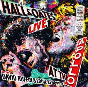 Daryl Hall & John Oates With David Ruffin & Eddie Kendrick* ‎– Live At The Apollo  (1985)