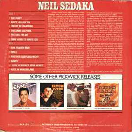 Neil Sedaka ‎– Sunny  (1979)