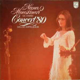 Nana Mouskouri ‎– Concert '80 >Die Stimme< (Das Live-Doppelalbum)  (1980)