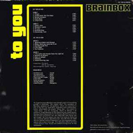 Brainbox (3) ‎– To You  (1972)