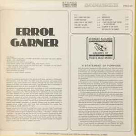 Errol Garner* ‎– Errol Garner