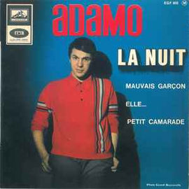 Adamo ‎– La Nuit  (1965)     7"