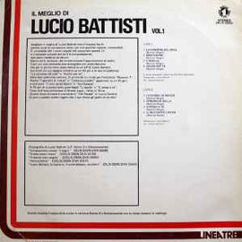 Lucio Battisti ‎– Il Meglio Di Lucio Battisti Vol. 1  (1976)