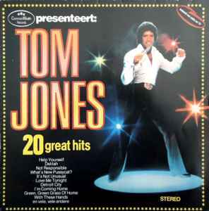 Tom Jones ‎– 20 Great Hits  (1978)