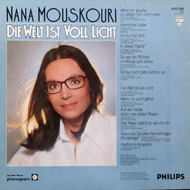 Nana Mouskouri ‎– Die Welt Ist Voll Licht  (1976)