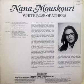 Nana Mouskouri ‎– White Rose Of Athens