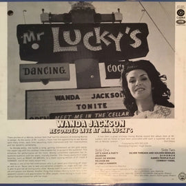 Wanda Jackson ‎– In Person Live At "Mr. Lucky's" In Phoenix, Arizona  (1969)