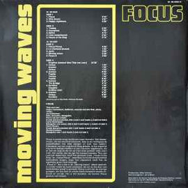 Focus  ‎– Moving Waves  (1972)