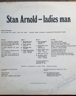 Stan Arnold ‎– Ladies Man  (1973)