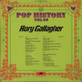 Rory Gallagher ‎– Pop History Vol 30  (1972)