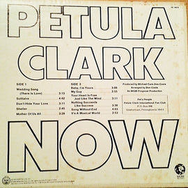 Petula Clark ‎– Now  (1972)