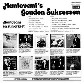 Mantovani En Zijn Orkest* ‎– Mantovani's Gouden Suksessen