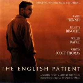 Academy Of St. Martin In The Fields*, Gabriel Yared ‎– The English Patient (Original Soundtrack Recording)  (1996)     CD