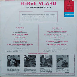 Hervé Vilard ‎– Ses Plus Grands Succès