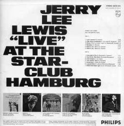 Jerry Lee Lewis ‎– "Live" At The Star-Club Hamburg