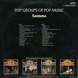 Santana ‎– Top Groups Of Pop Music: Santana