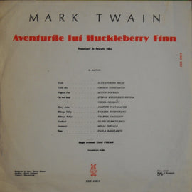 Mark Twain ‎– Aventurile Lui Huckleberry Finn  (1989)