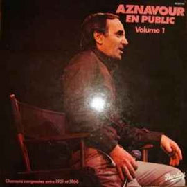 Charles Aznavour ‎– Aznavour En Public Volume 1  (1973)