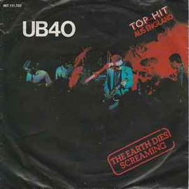 UB40 ‎– The Earth Dies Screaming  (1980)     7"