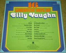 Billy Vaughn ‎– 16 Greatest Hits Of Billy Vaughn  (1978)