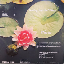 Rasa ‎– Coming Into Full Bloom  (1979)