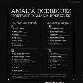 Amalia Rodrigues* ‎– Portrait D'Amalia Rodrigues