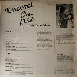 Roman "Bert" Balladine* ‎– Encore! Bert's Baladi Belly Dance Music   (1979)