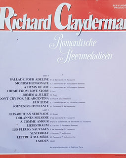 Richard Clayderman ‎– Romantische Sfeermelodieën