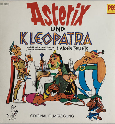 Goscinny* / Uderzo* - Gérard Calvi ‎– Asterix Und Kleopatra (Original Filmfassung)  (1972)