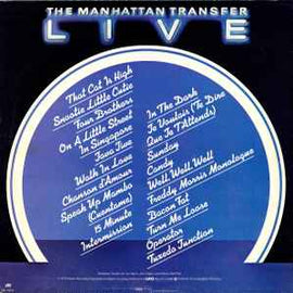 The Manhattan Transfer ‎– Live  (1978)