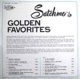 Louis Armstrong ‎– Satchmo's Golden Favorites