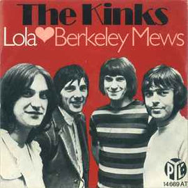 The Kinks ‎– Lola / Berkeley Mews  (1970)     7"