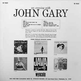 John Gary ‎– An Evening With John Gary  (1965)