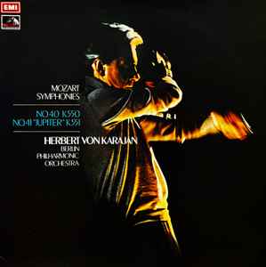 Mozart*, Berlin Philharmonic Orchestra* Conducted By Herbert von Karajan – Symphonies No.40 K. 550 / No.41 