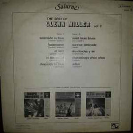 Glenn Miller ‎– The Best Of Glenn Miller Vol. 2 Saint-Louis Blues  (1975)