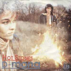 D-Mona ‎– Hot Stones  (1988)    7"