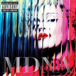 Madonna ‎– MDNA  (2012)     CD