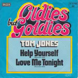 Tom Jones ‎– Help Yourself / Love Me Tonight     7"