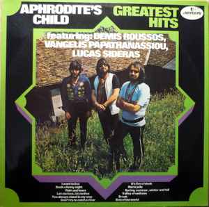 Aphrodite's Child Featuring Demis Roussos, Vangelis Papathanassiou*, Lucas Sideras ‎– Greatest Hits  (1974)