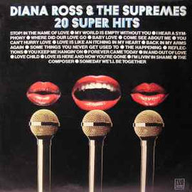 Diana Ross & The Supremes* ‎– 20 Super Hits  (1977)