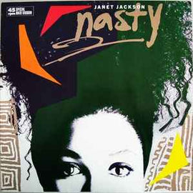 Janet Jackson ‎– Nasty  (1986)     12"