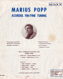 Marius Popp ‎– Acordul Fin / Fine Tuning  (1989)