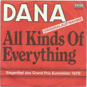 Dana ‎– All Kinds Of Everything  (1970)